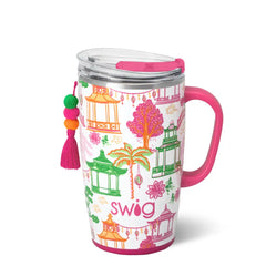 Pagoda Paradise Travel Mug 18oz