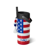 All American Flip + Sip Slim Tumbler 12oz