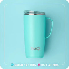 We've Got Spirit Navy + Red Travel Mug 22oz