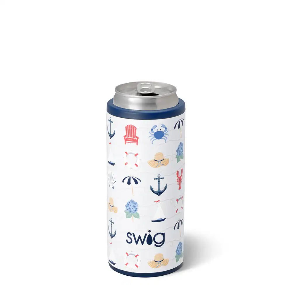 Shoreline Skinny Can Cooler 12oz